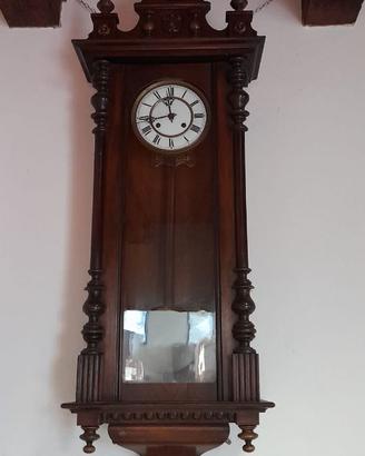 OROLOGIO VENETO A PENDOLO DA MURO DELLA META' 800