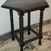 Sgabello d'epoca in stile neo-rinascimento