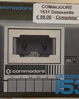 Registratore Datassette Commodore 1531