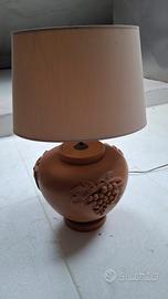 lampada in terracotta 