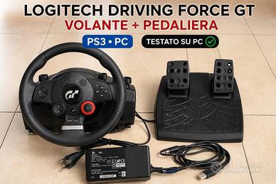 Logitech Driving Force Gt con pedaliera Ps3 Pc