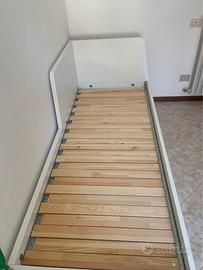 Letto singolo/doppio IKEA FLEKKE NUOVO + materasso
