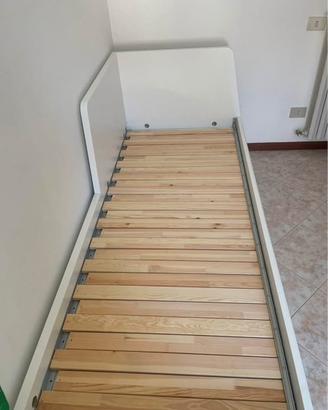 Letto singolo/doppio IKEA FLEKKE NUOVO + materasso