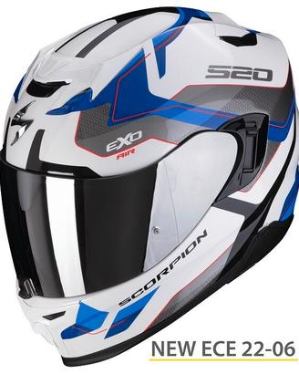 Casco integrale Scorpion exo 520 evo AIR ELAN BIAN