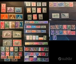 Collezione Francobolli Regno Italia Nuovi 14 serie
