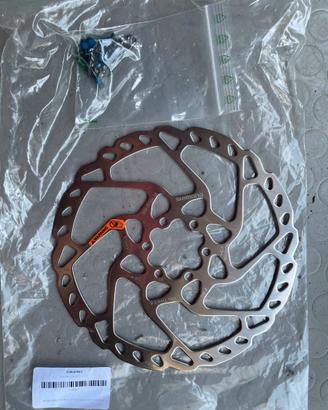 DISCO FRENO MTB SHIMANO 180mm + ADATTATORE