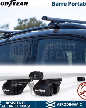 Barre da Tetto per Mercedes Classe X in Alluminio