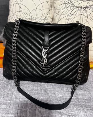 Borsa Ysl college misura media - nero