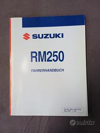 Manuale Suzuki RM 250 2008 Tedesco