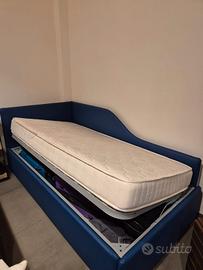 letto contenitore singolo 