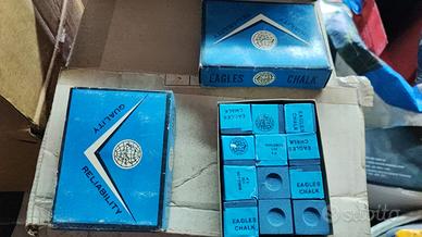 Gessetti Vintage per biliardo 9 scatole da 12