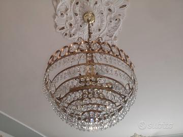 Lampadario in Swarovski