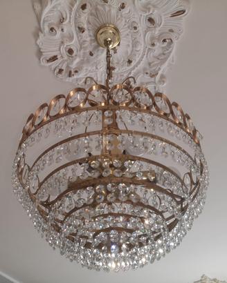 Lampadario in Swarovski