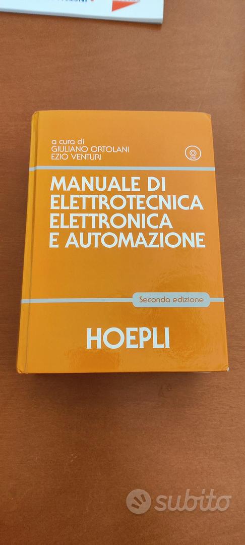 manuale di elettrotecnica e Automazione hoepli - Libri e Riviste In vendita  a Palermo