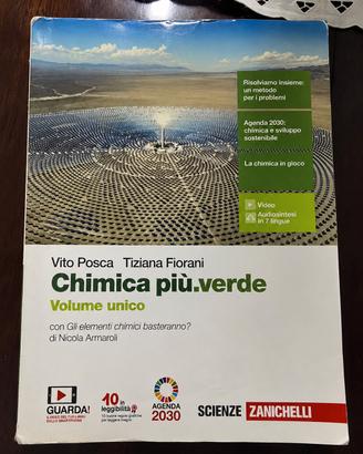 Chimica più verde volume 1