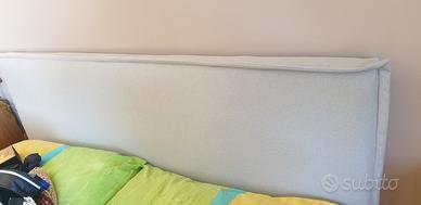 tastiera  letto matrimoniale  in tessuto