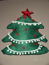 Cuscino a forma di Albero di Natale