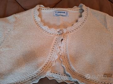 Cardigan manica lunga Mayoral per neonata