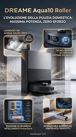 dreame Aqua10 Roller Robot Aspirapolvere