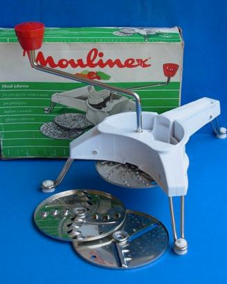 Moulinex Affettatrice e Grattugia -3 dischi NUOVA