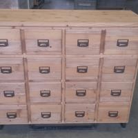 credenza in abete evaporato interno trave cass ant