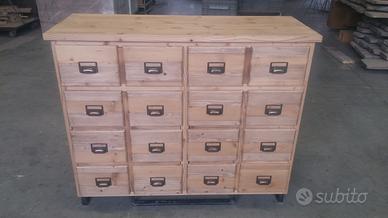 credenza in abete evaporato interno trave cass ant