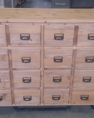 credenza in abete evaporato interno trave cass ant