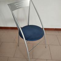 Sedie pieghevoli  in metallo 