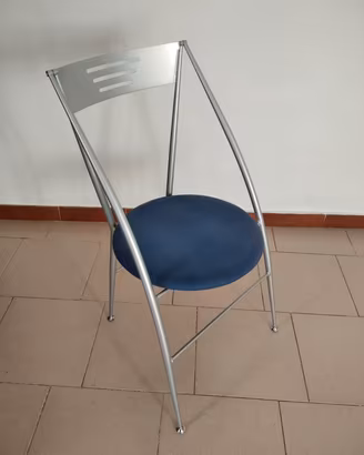 Sedie pieghevoli  in metallo 