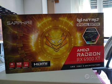 GPU Radeon RX 6900 XT 16 GB GDDR6 Sapphire Nitro+