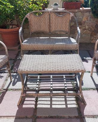 salottino da giardino 