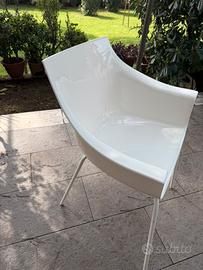 Sedie poltroncine stock di sei