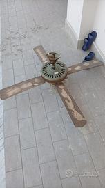 Lampadaria con ventilatore