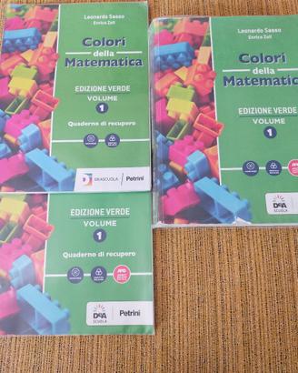 COLORI DELLA MATEMATICA 1 VERDE (9788849421729)