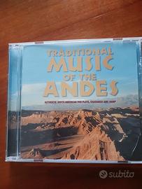 CD musicale  titolo 'Traditional Music of the Ande