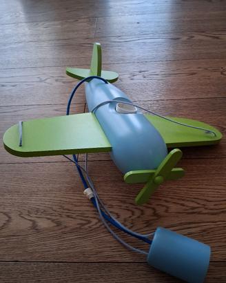 Lampadario aeroplano bambino / bambina