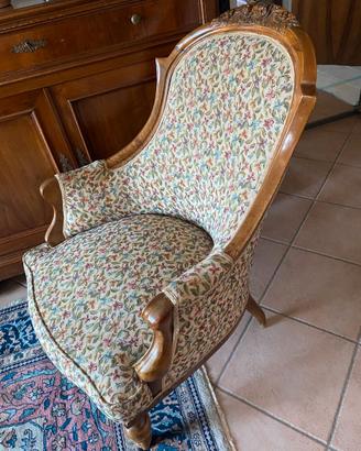 Coppia poltrone antiche austro-ungariche Luigi F.