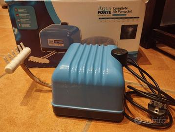 Aeratore Air pump AQUAFORTE V30 con 6 porose