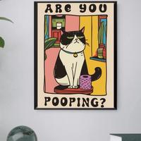 🐱 Poster “Are You Pooping?”
