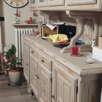 sala in stile shabby come da foto 