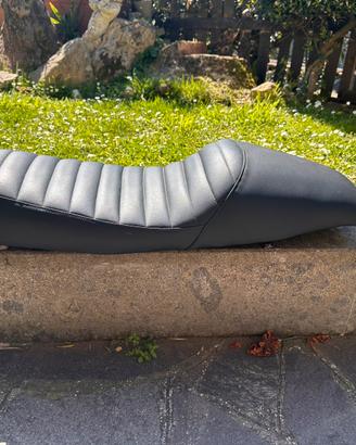 Sella in pelle Café Racer Moto naked