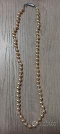 Collana a filo di Perle Majorica completa