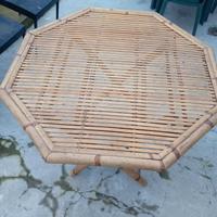 tavolo in bambu richiudibile 100x100