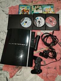 PS 3completa di giochi cavi yiostik originale 