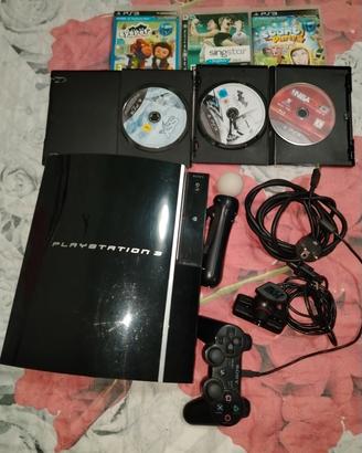 PS 3completa di giochi cavi yiostik originale 