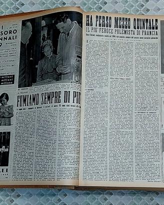 Rivista OGGI 1950 - Annata completa rilegata