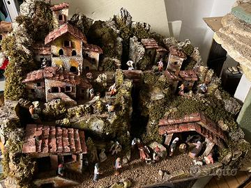 Presepio fatto a mano