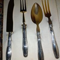 Set posate da portata antiquariato