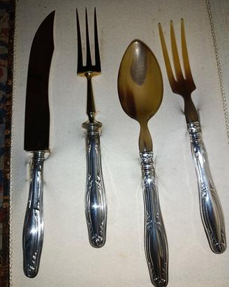 Set posate da portata antiquariato