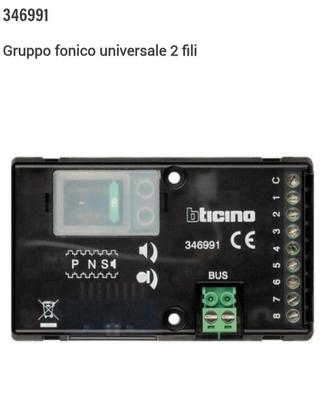 bticino Fonico Universale 346991